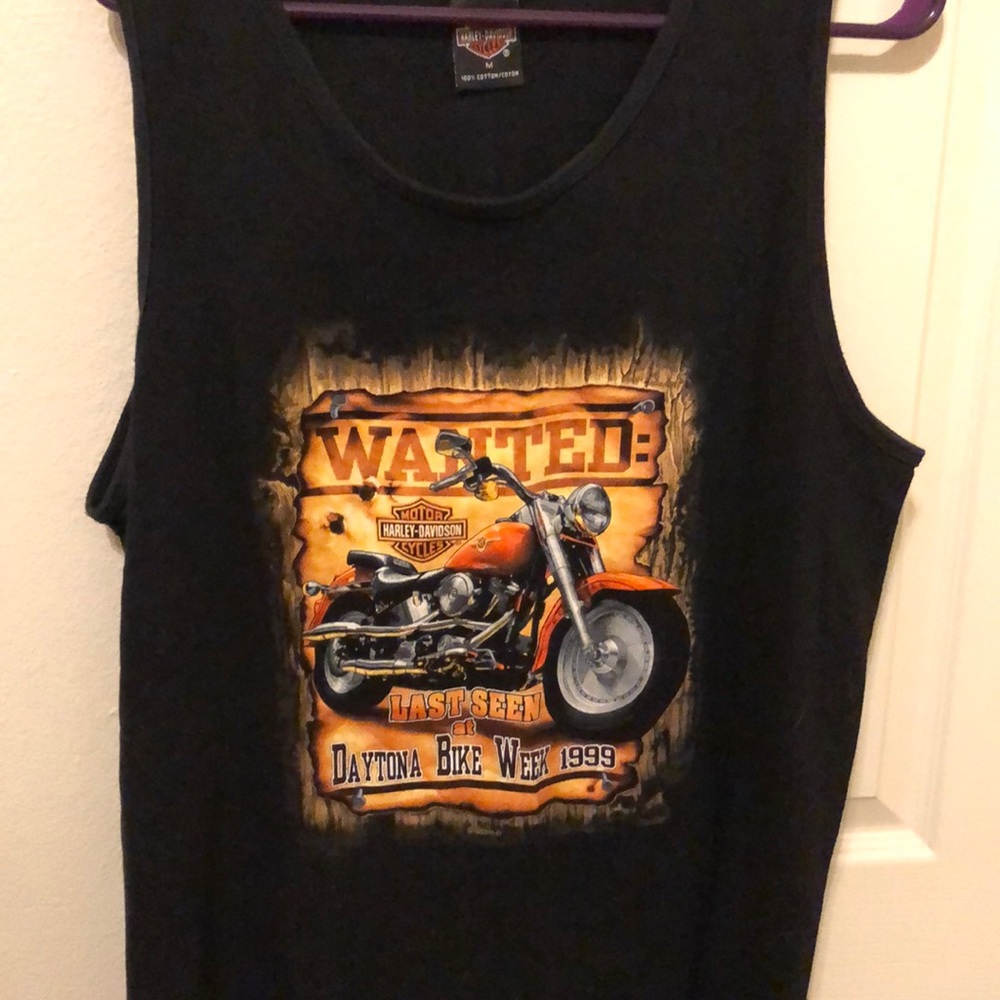 Harley Davidson tank